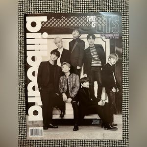 Official BTS 1st Billboard Magazine 2018 (RARE)